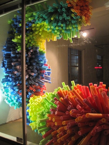 Pool noodle garden and outdoor helpers