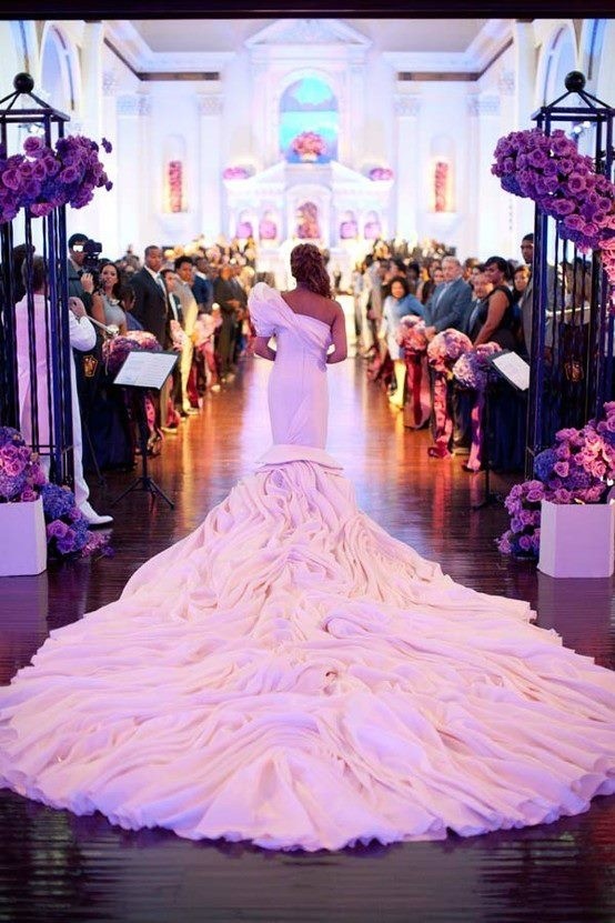 Elegant dream wedding dress