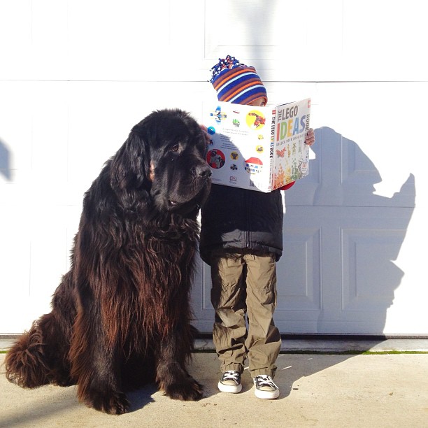 Boy and dog friendship photo by Stasha Becker