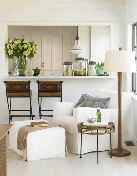 Clean dream-home interior