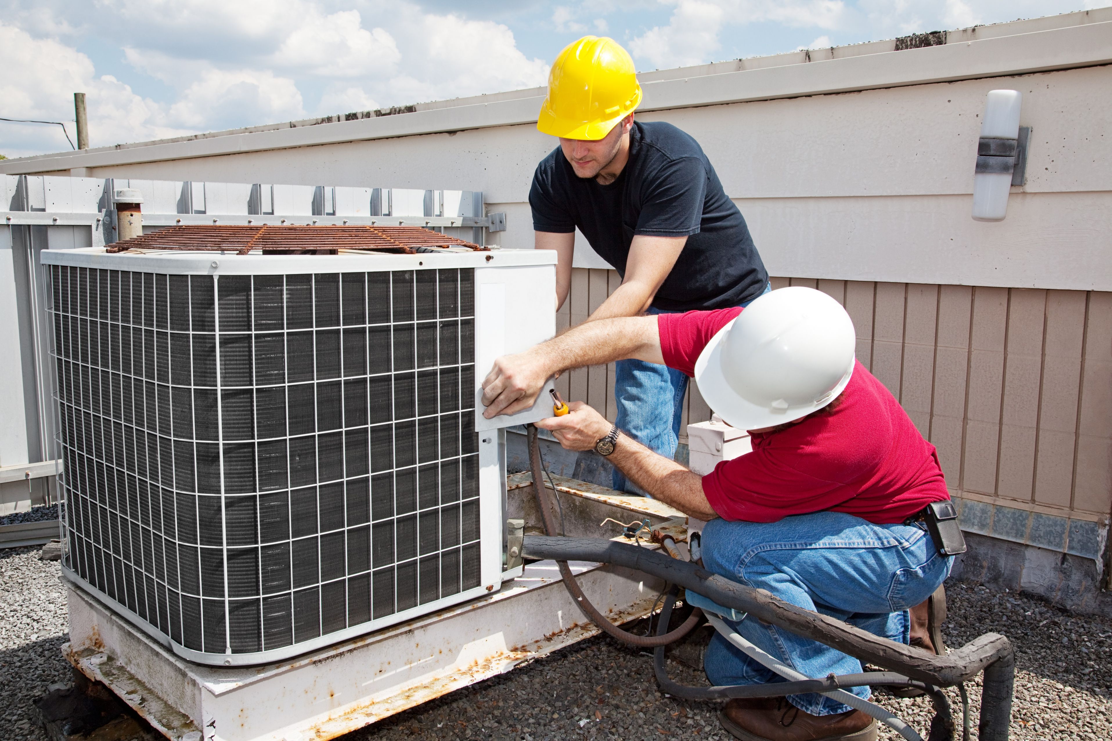 Air conditioning equipment and ductwork context