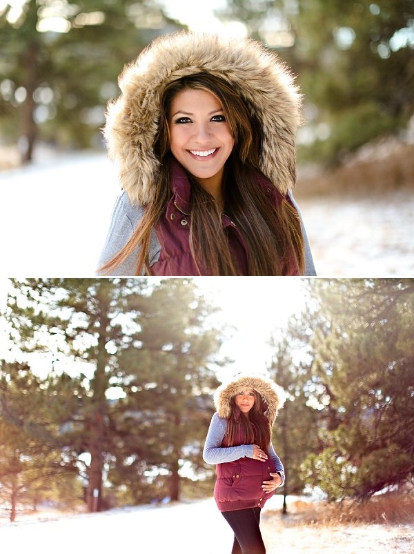Winter maternity style inspiration