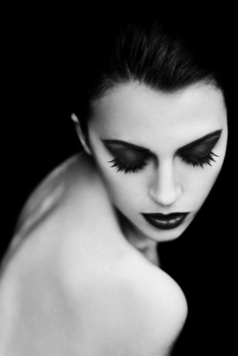 Final black and white beauty frame in the set