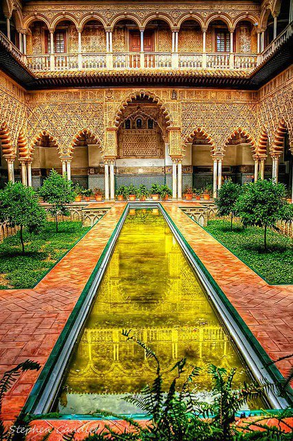 The Alcázar Palace, Seville, Spain