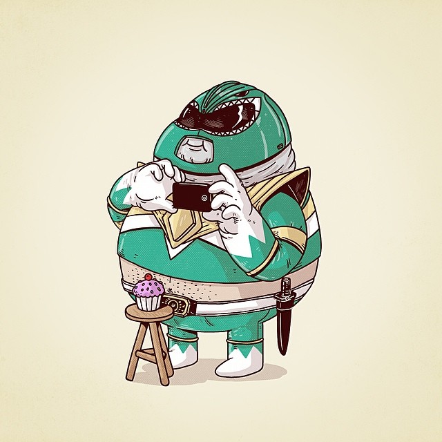 Final Famous Chunkies illustration in the set