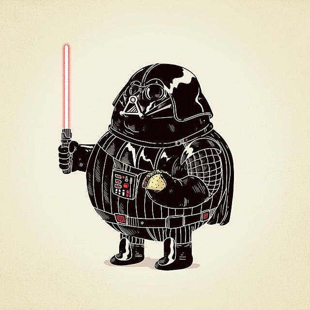 Chunky franchise character illustration by Alex Solis