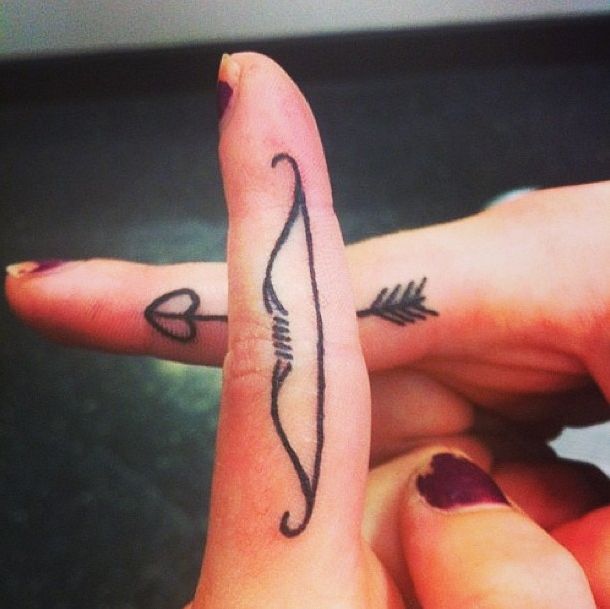 Arrow tattoo style example