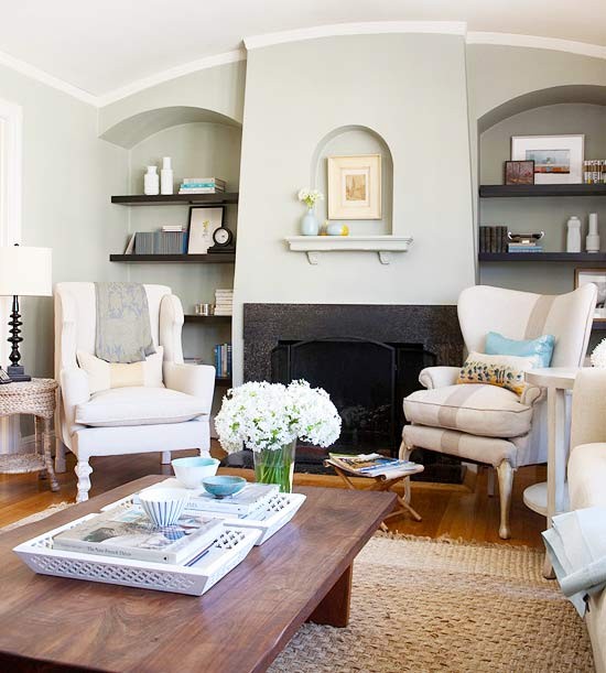 Comfortable luxury home vignette
