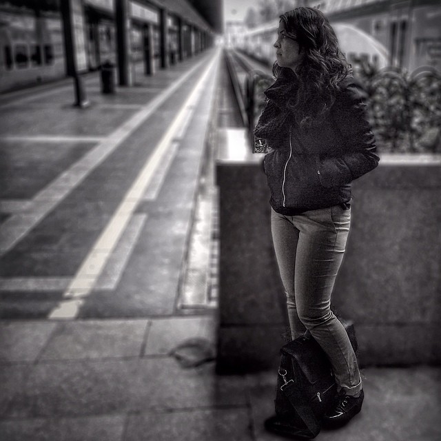 Fabio Giavara train journey photo