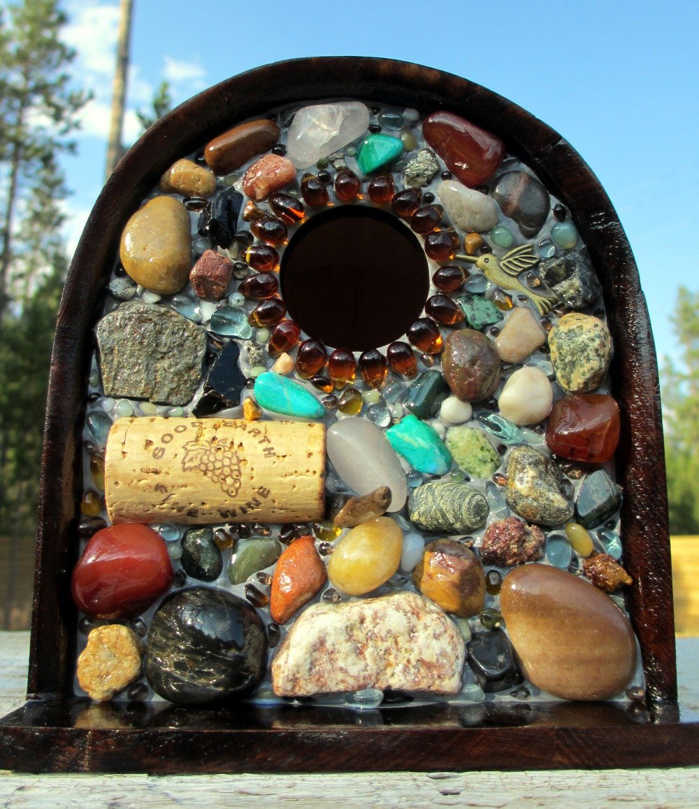 Garden stone arrangement