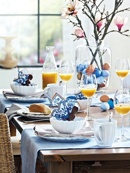 Buffet-friendly Easter décor