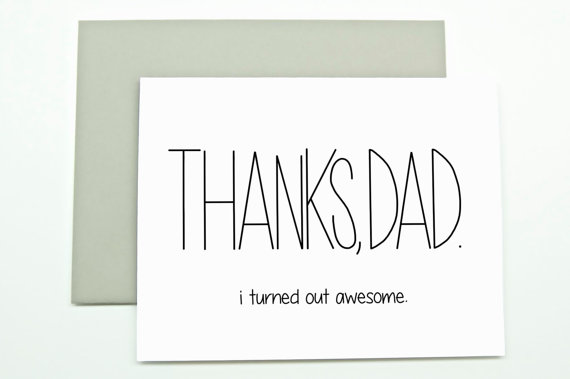 Collage Father's Day card