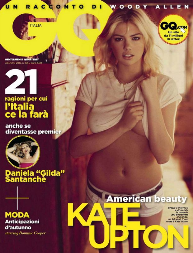 Kate Upton GQ Italia editorial