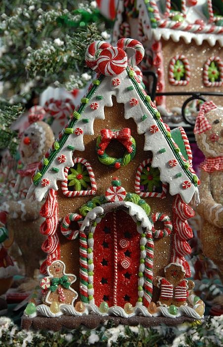 Gingerbread house ready for the holidays