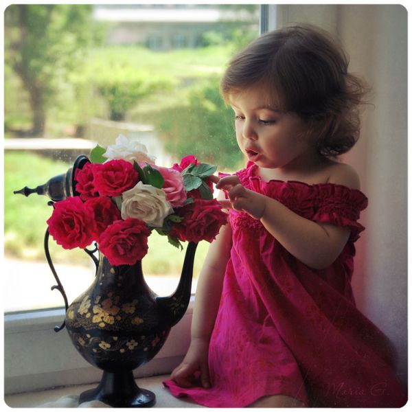 Candid child frame by Maria Gvedashvili