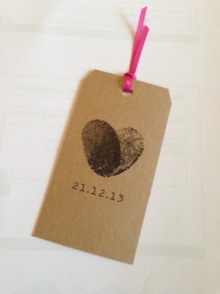 Vertical photo save-the-date card