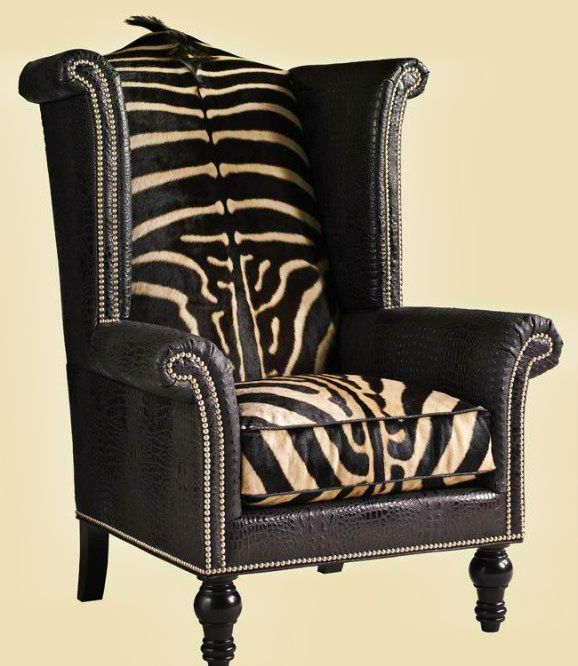 High-back armchair design idea