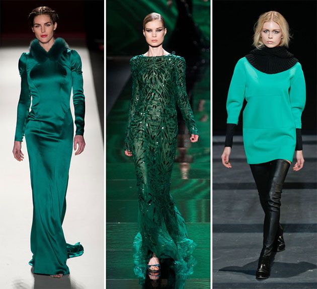 Emerald accessories for winter