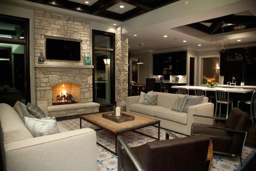 Soft-toned beautiful sitting room