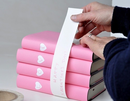 Valentine's book set gift