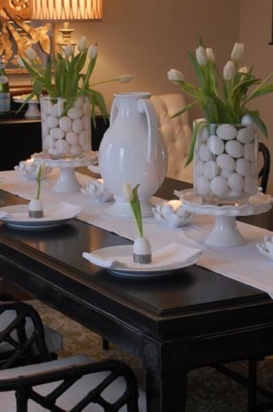 Finished Easter home styling