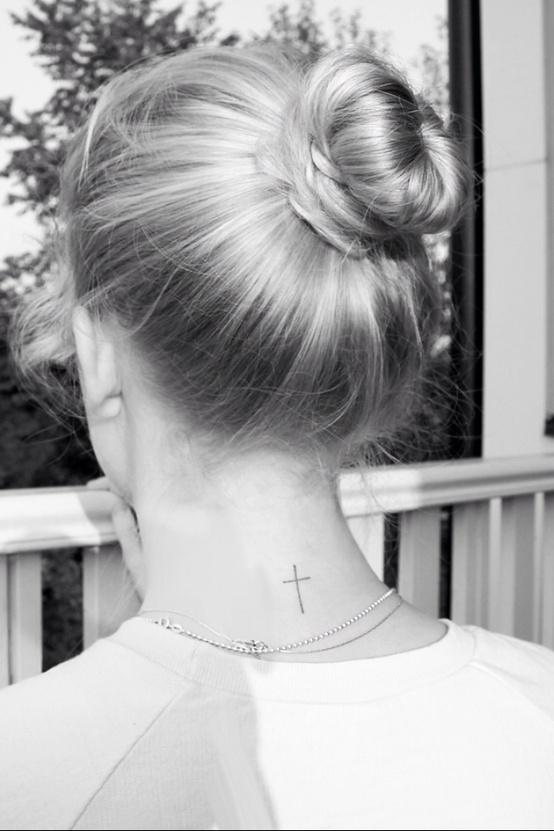 Cross tattoo design example 2