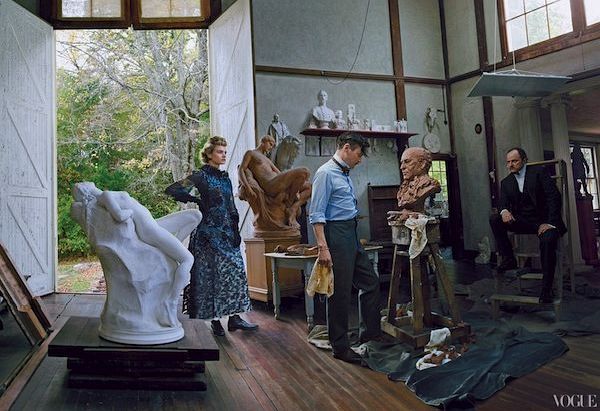 Fashion tableau from The Custom of the Country