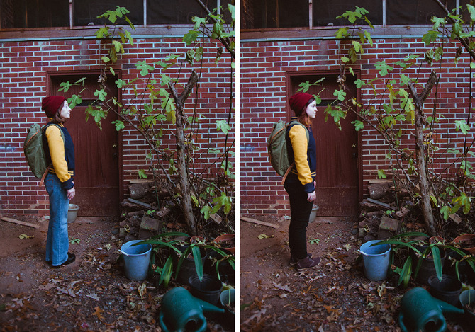 Mother daughter diptych Carra Sykes