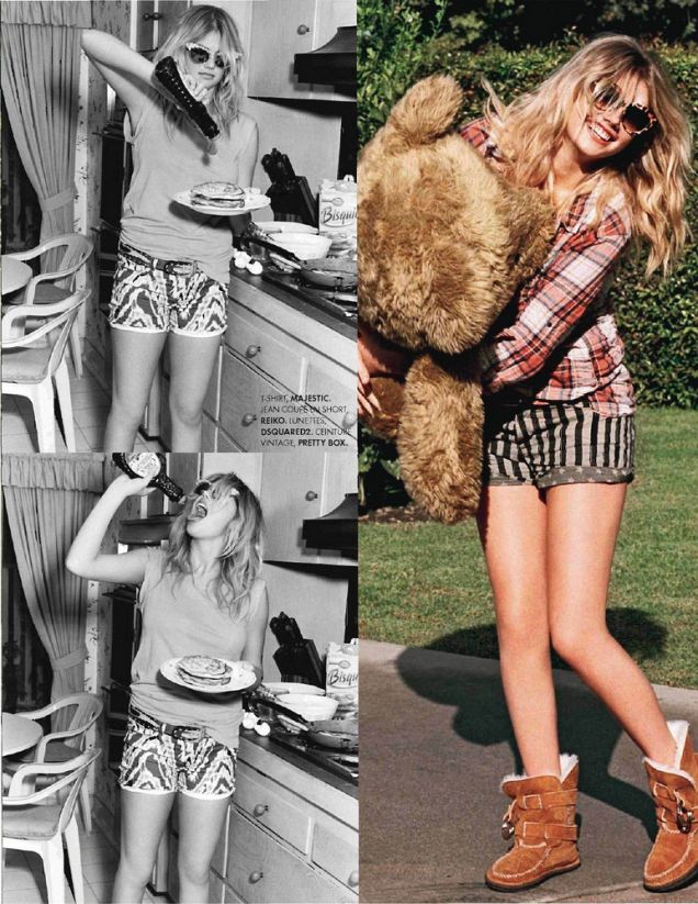 Kate Upton Elle France cover editorial