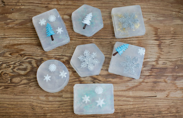 Christmas soaps gift craft