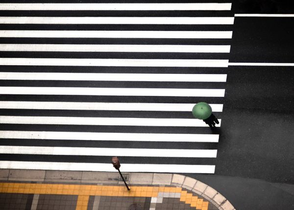 Navid Baraty looking down on city streets