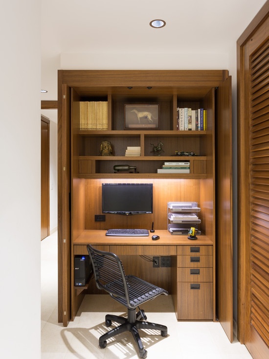 Budget-friendly closet workstation