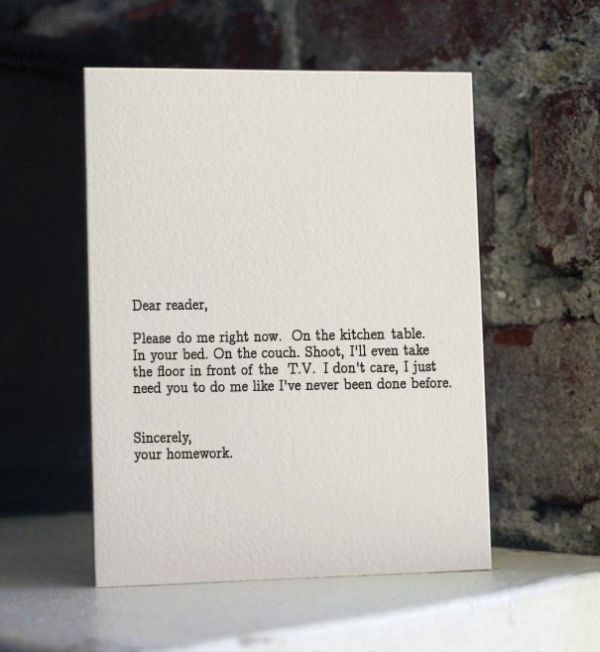 Dear Blank Please Blank stationery