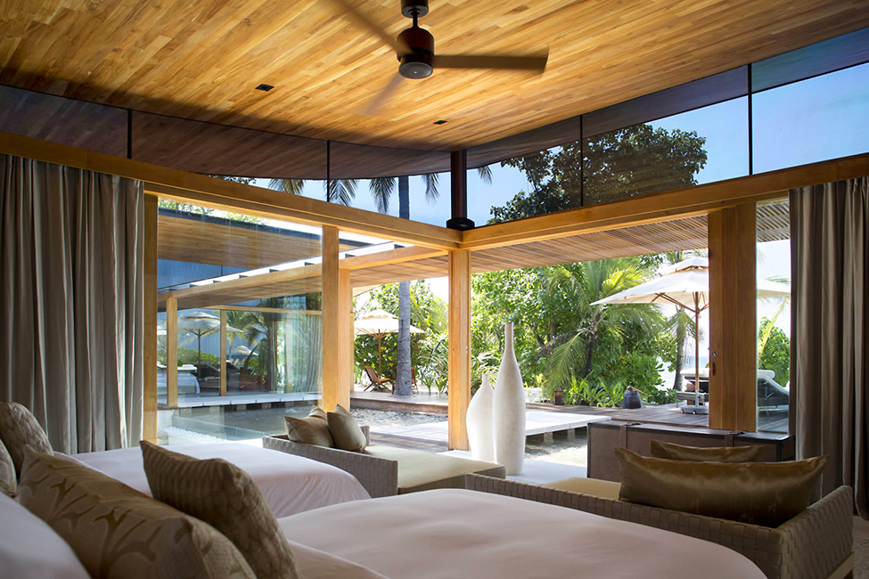 Maldives private island interiors