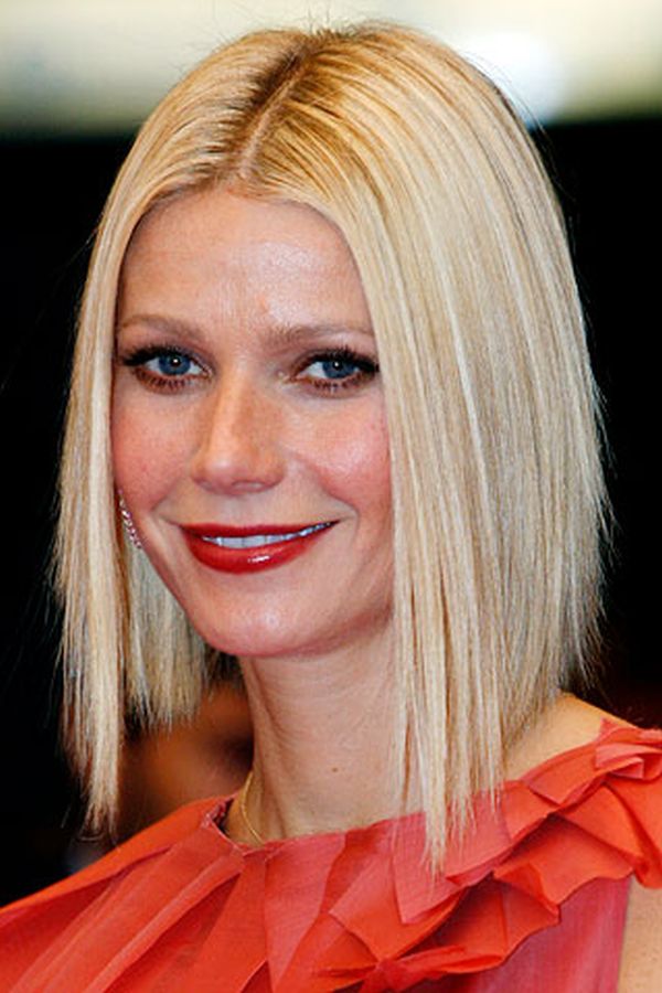 Layered celebrity bob