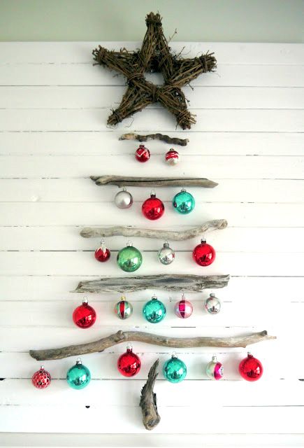 Small festive tree display