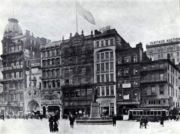 Black and white New York photograph