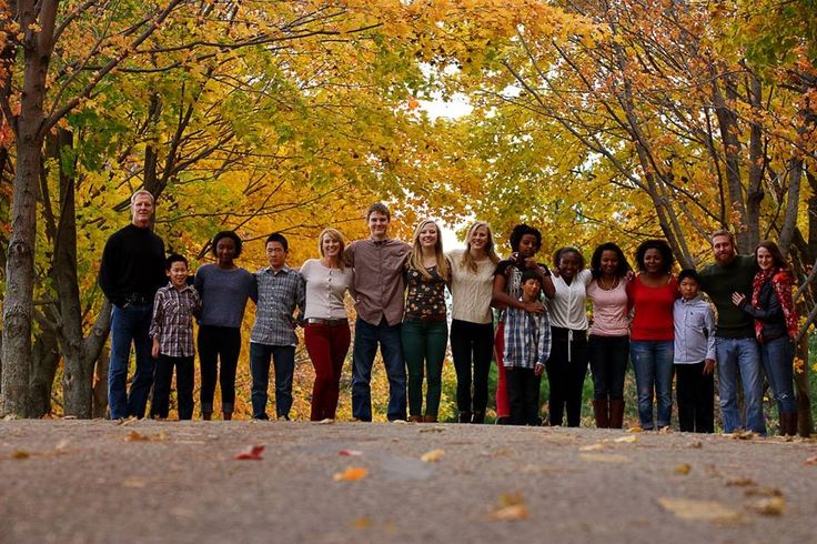 Extended family group photo