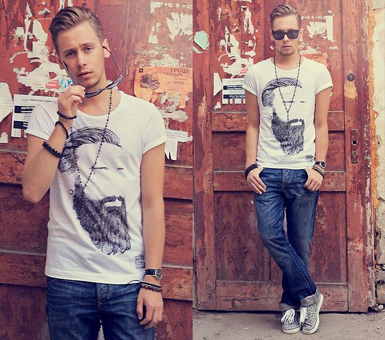 Urban summer menswear look