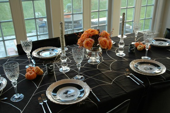 Rustic autumn table centerpiece