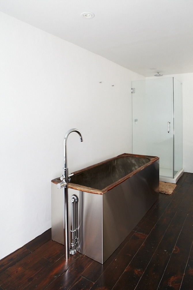 Final view of Tom Givone’s Floating Farmhouse interiors