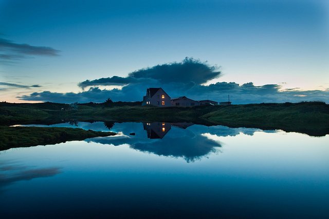 Iceland volcanic terrain