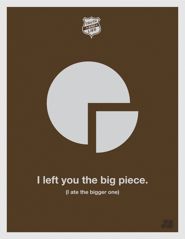 Truth and Lies poster by Justin Barber