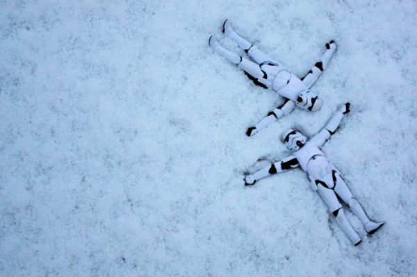 Ordinary-Day-Stormtrooper17 Two stormtroopers lying in snow making snow angels