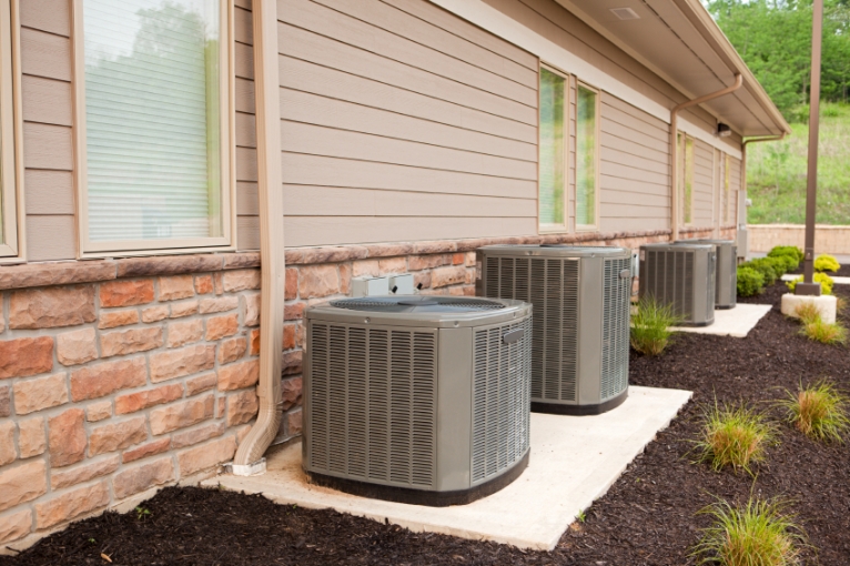 Outdoor air conditioning condenser unit