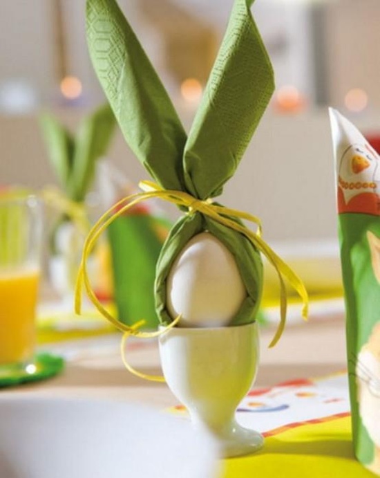 DIY Easter place card idea