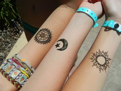 Simple sister tattoo designs