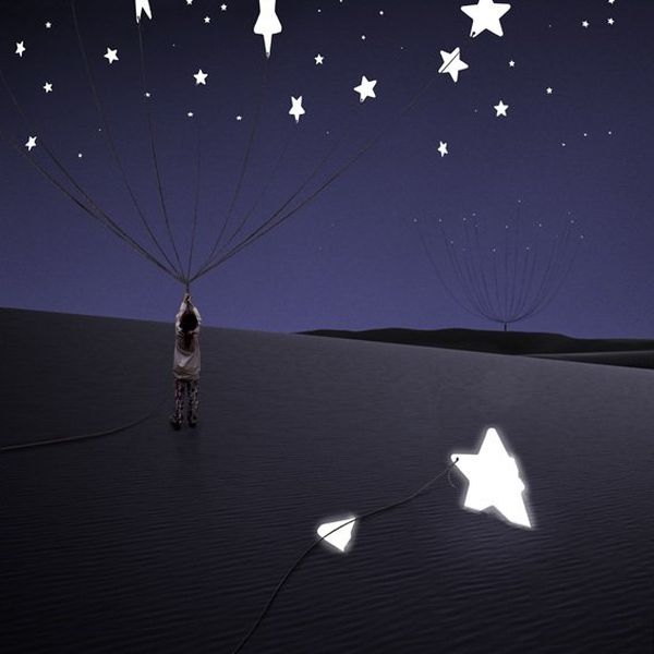 Dreamlike Magnaldo scene with childlike surreal elements