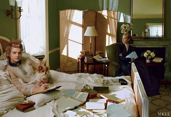 Another frame from The Custom of the Country editorial