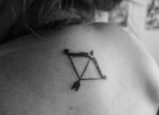 Arrow tattoo design variation